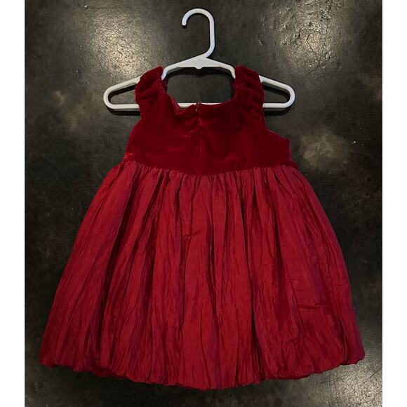 Isobella & Chloe 24 month Red Christmas Dress - Picture 2 of 2